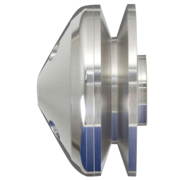 Alternator pulley, aluminum, 69mm, 64-73