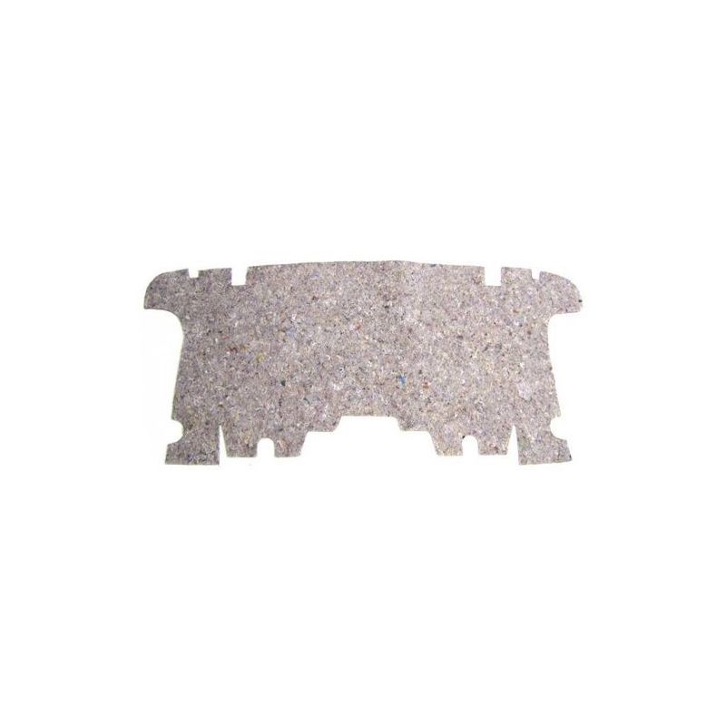 Sound insulation rear seat to trunk Coupé 66-68