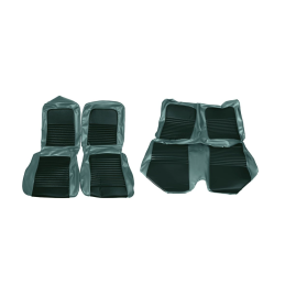 Convertible seat covers Aqua/Turquoise complete 67