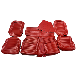 Sitzbezüge Fastback rot komplett 65