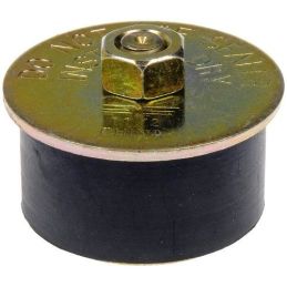 Tapón anticongelante de goma de 1,5" negro 64-73