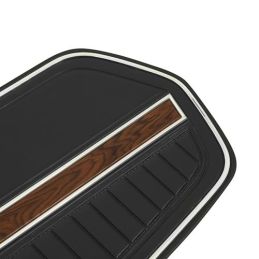 Deluxe door panel, black 68