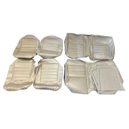 Fundas de asientos convertibles, pergamino, completas, 65-66