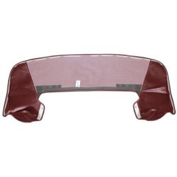 Tarpaulin cover for convertible top, maroon 68