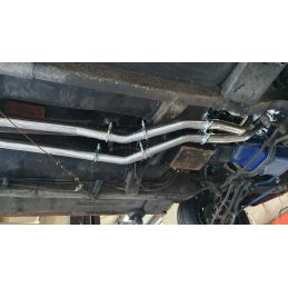 Connection set for 6-cylinder exhaust manifold to exhaust system 64-70