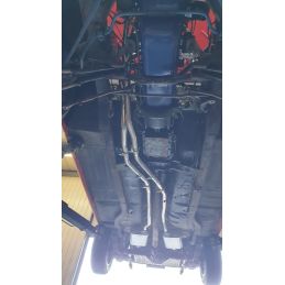 Connection set for 6-cylinder exhaust manifold to exhaust system 64-70