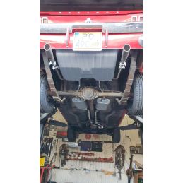 Connection set for 6-cylinder exhaust manifold to exhaust system 64-70