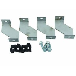 1964 - 1966 Ford Mustang Montageset Kühlerzarge 3-reihiger Kühler / C3DZ-8149-3