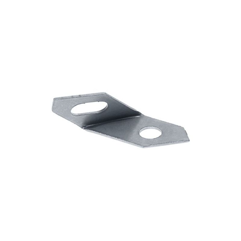 Front bumper bracket, left side, 67-68