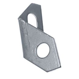 Front bumper bracket, left side, 67-68