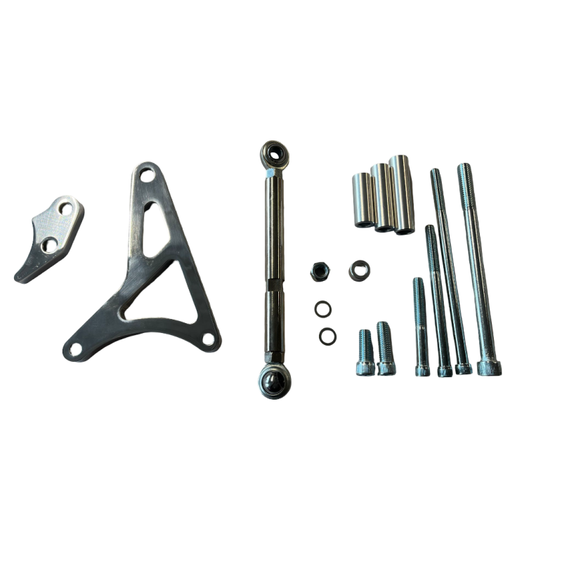 Alternator bracket, chrome, 289 302 65-70