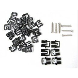 Clips de fixation pour baguettes de finition, ensemble de garnitures de fenêtre, Coupé 67-68