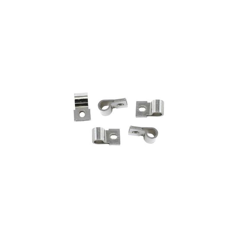 Clips du faisceau électrique des clignotants pour le capot 67-68/ chrome