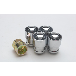 Wheel nut anti-theft device, 4 pieces, 1/2-20" 64-73