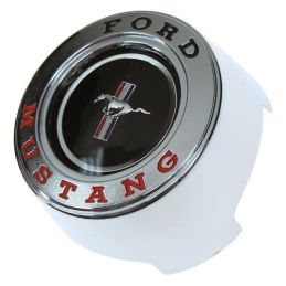 Horn button Deluxe steering wheel 65-66