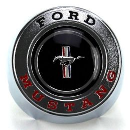 Horn button Deluxe steering wheel 65-66