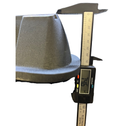 Tapa de valvula "Shelby" negra 289/302/351 64-73