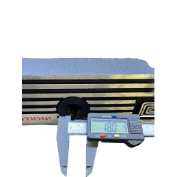 Ventildeckel "Shelby" schwarz 289 302 351 64-73