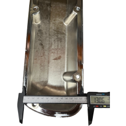 Ventildeckel Alu verchromt gerippt 289 302 351W 64-73