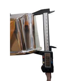 Ventildeckel Smallblock "427 Cobra" silber hoch 64-73