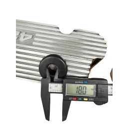 Ventildeckel Smallblock "427 Cobra" plateado alto 64-73