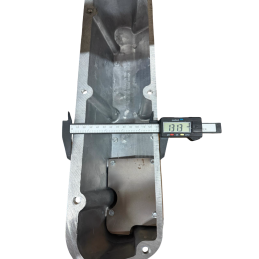 Cache culbuteur petit bloc "427 Cobra" argent haut 64-73