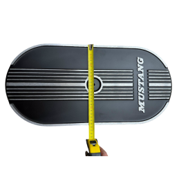 Oval air claner assy Mustang 64-73