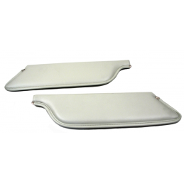 Convertible sun visor, white 64-66