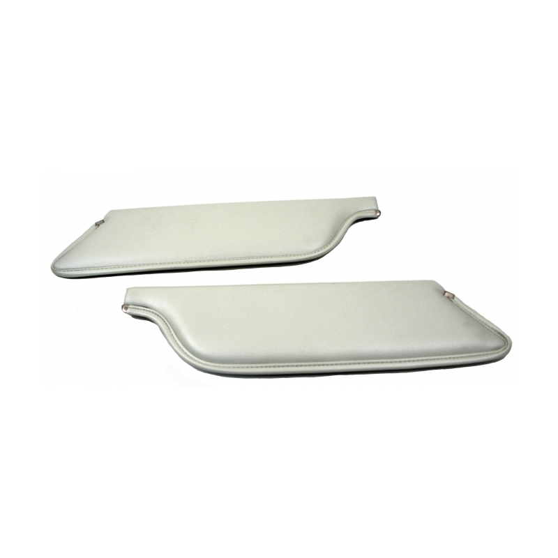 Convertible sun visor, white 64-66