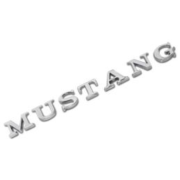 Emblema adesivo per portellone/parafango "MUSTANG" 65-73