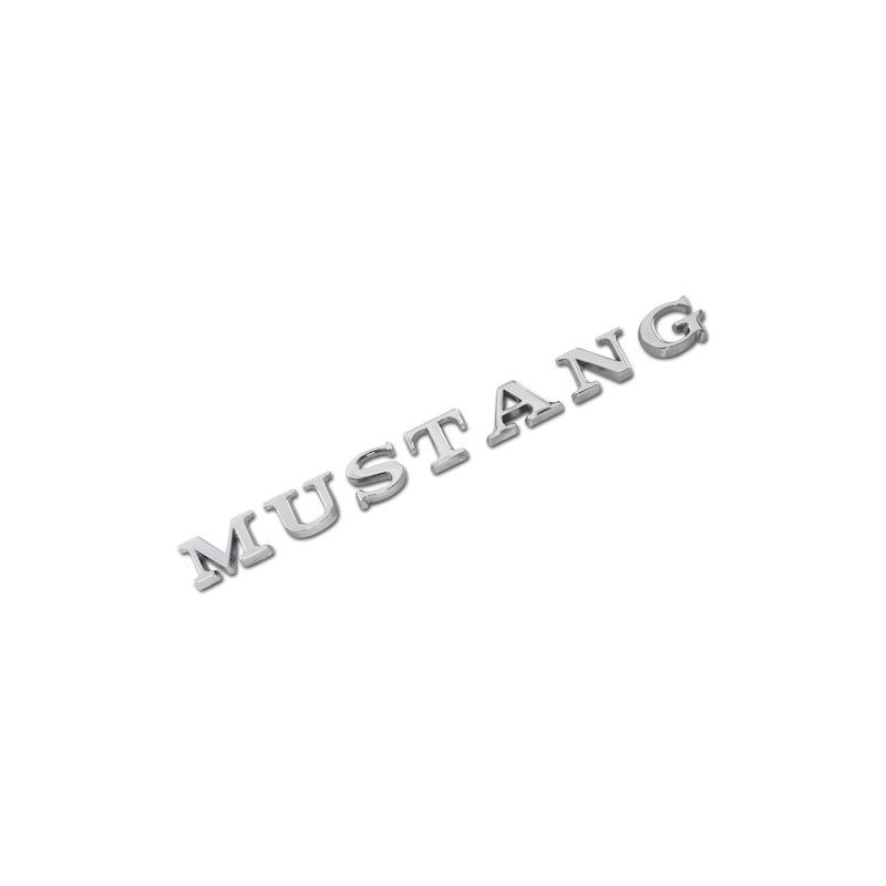 1965 - 1973 Ford Mustang Emblem "MUSTANG" Heckklappe Kotflügel kleben / C5ZZ-6540282-SK 99768