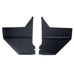 1967 1968 Ford Mustang Kickpanels schwarz Coupé Fastback / C7ZZ-65023445BK