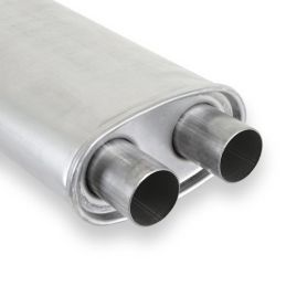 Silencieux transversal pour double échappement V8 67-68