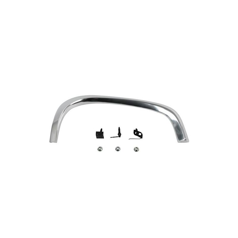 Right-hand radiator grille cover, narrow, chrome, 69