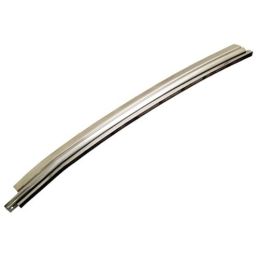 Striscia in acciaio inox porta vetro destra Fastback 69-70