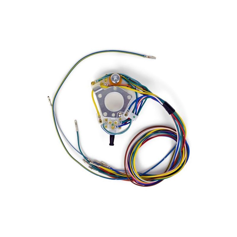 Turn signal switch, rigid steering column 68