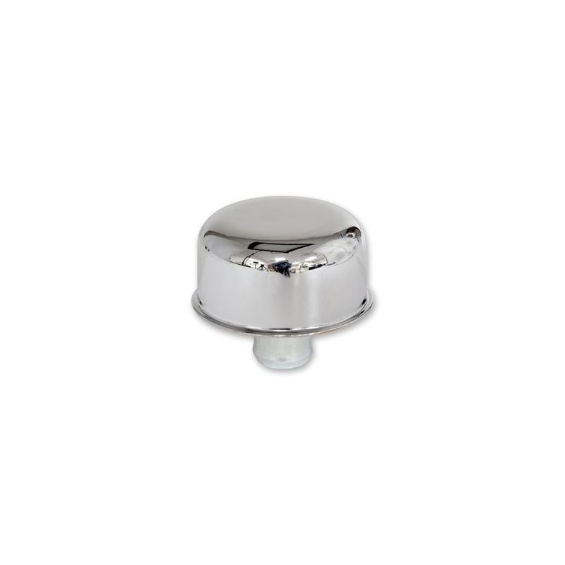 Chrome push-in oil cap 64–73
