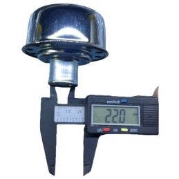 Bouchon de remplissage d’huile chromé à emboîter 64–73