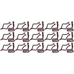 Clips de fixation de panneau de porte Pony/Deluxe 65-68