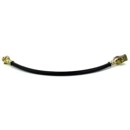 Rear brake hose, single-pipe exhaust 64-66