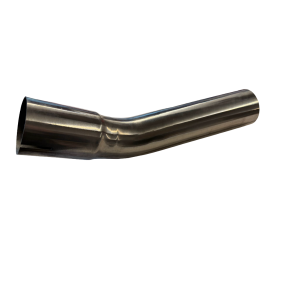 Coude 2,5" en acier inoxydable 36 cm 150° 64-73