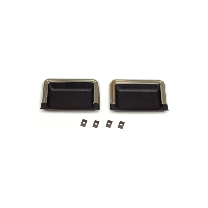 Door handles inside set black 69-70