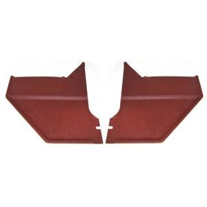 Kick panels dark red Coupe/Fastback 67-68