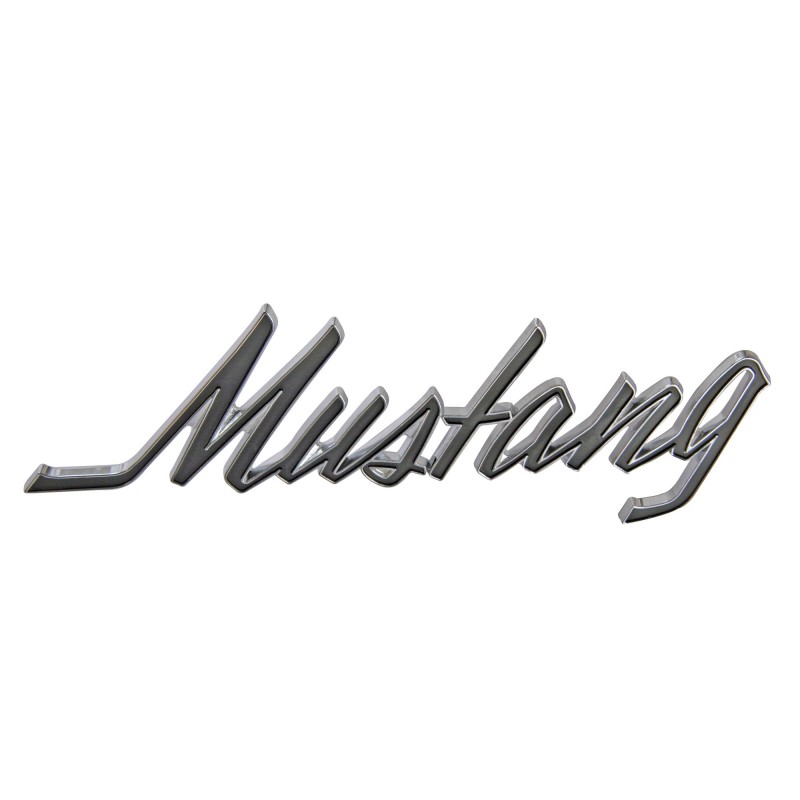 Emblema del parafango e del cofano del bagagliaio Mustang 69-73