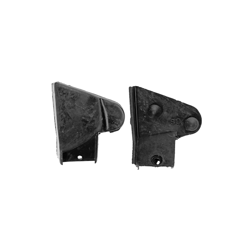 Sellar la ventana triangular en la parte delantera de la puerta 67-68 Sellar la ventana triangular en la parte delantera de la puerta 67-68