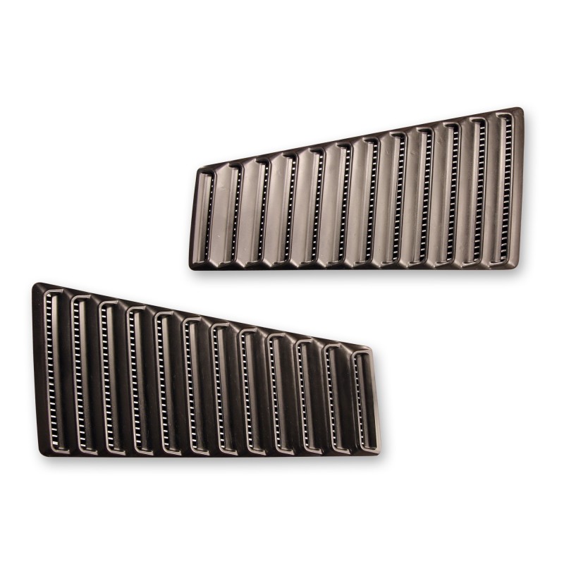 Aérations montant C Fastback (paire) 67-68 Aérations montant C Fastback (paire) 67-68