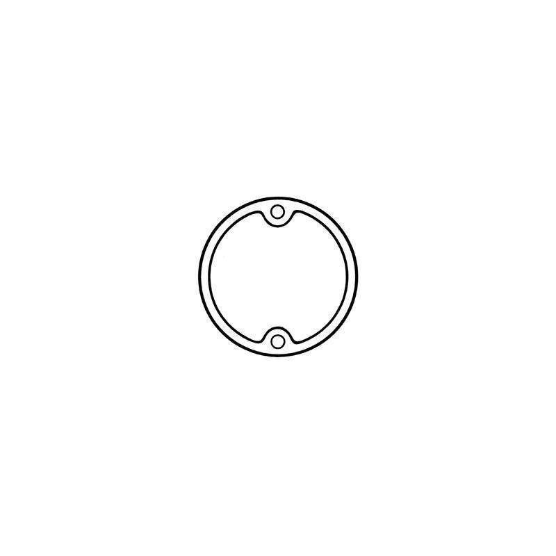 Gasket reversing lamp - glass to housing (pair) 65-70
