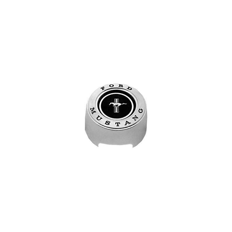 Bouton klaxon centre volant 65-66