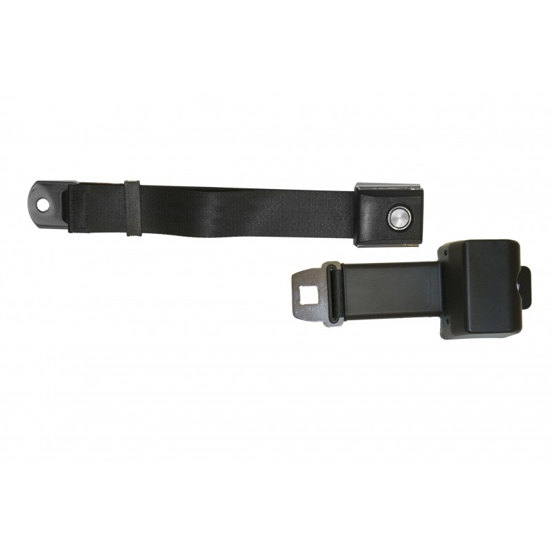 Cinturón de seguridad negro 68-73 Cinturón de seguridad negro 68-73