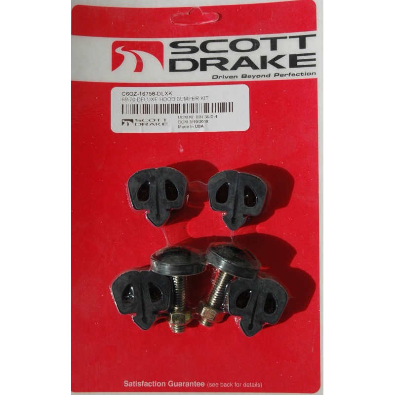 Dampfold motor hood complete kit 69-70 Dampfold motor hood complete kit 69-70